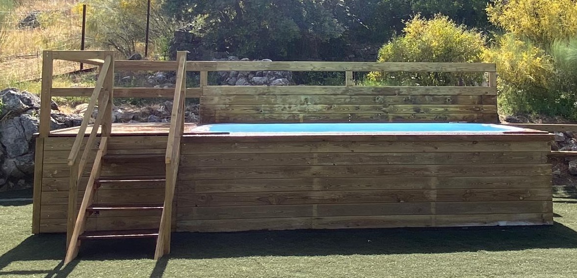 Mini piscina para terrazas